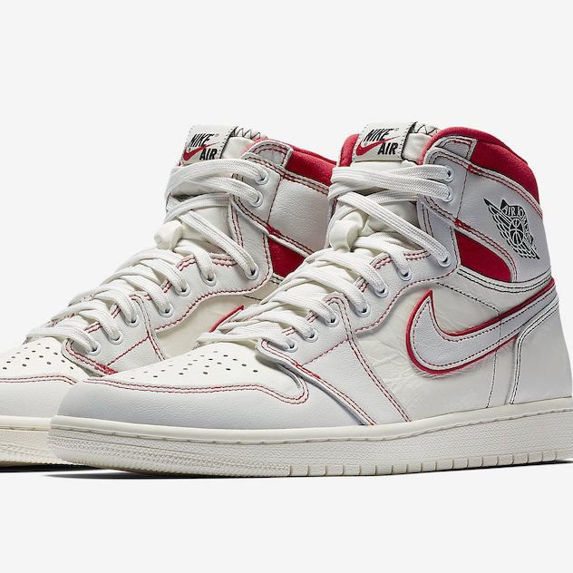 کتانی نایکی مدل Air jordan 1سفید