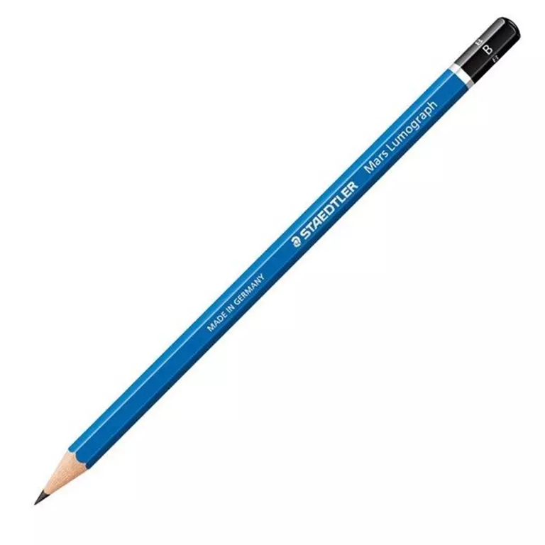 مداد طراحی استدلر مدل Mars Lumograph 100 با درجه سختی نوک F