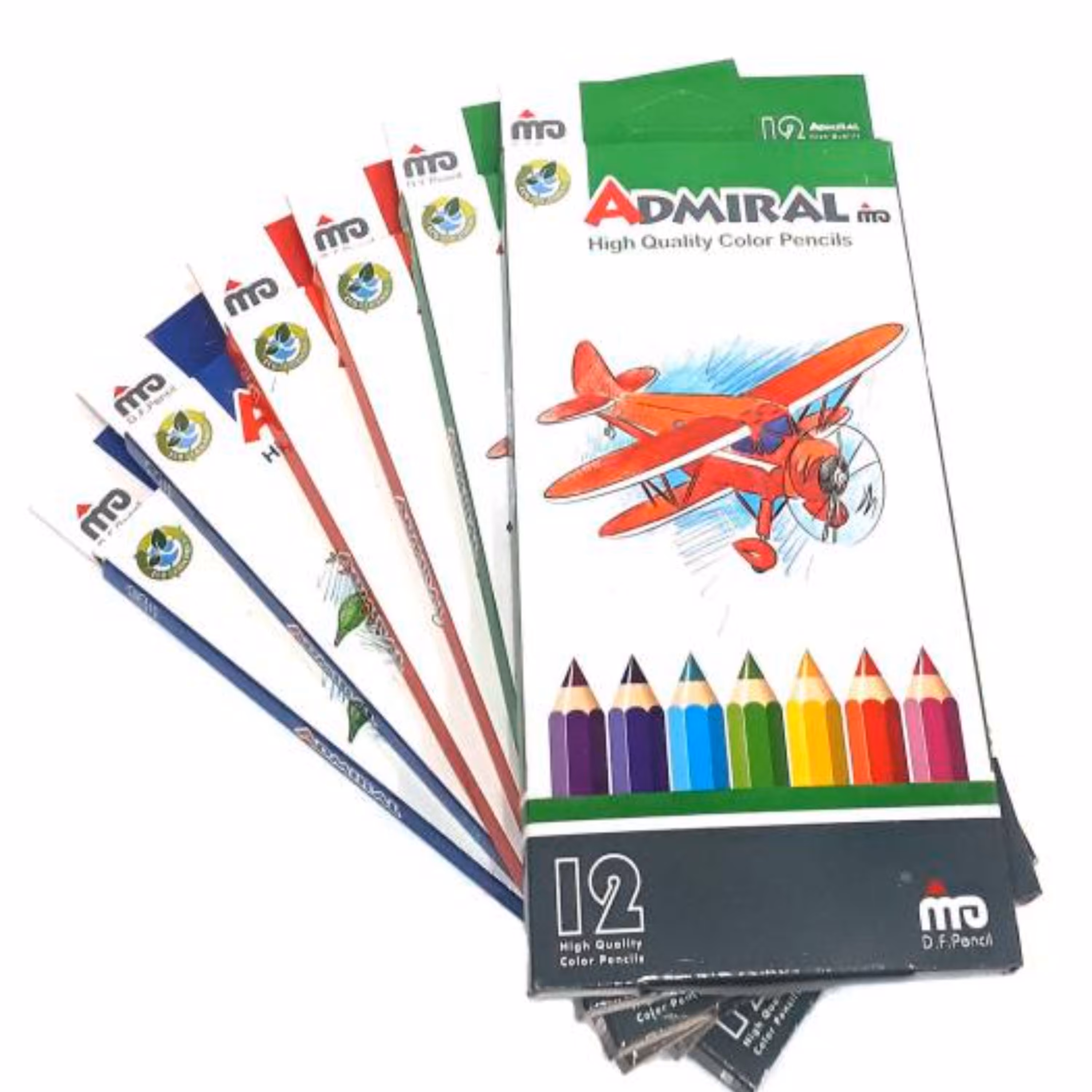 مداد رنگی 12 رنگ ادمیرال