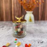 تنقلات خوری شیشه ای مدل گوزن تیدا