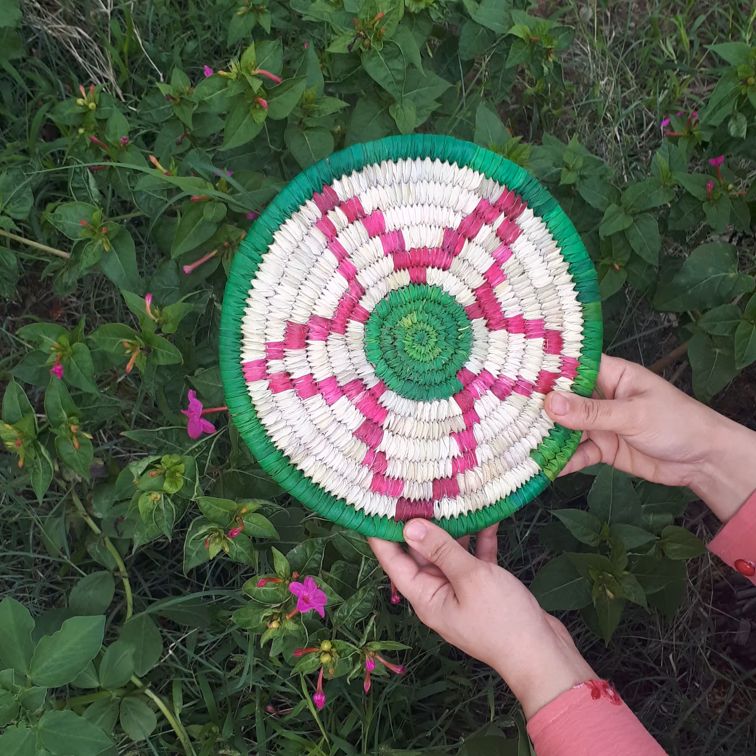 زیربشقایی حصیری صنایع دستی جنوب 