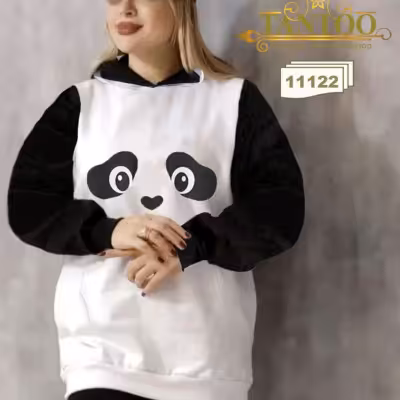 هودی عروسکی پاندا کلاه دو رویه