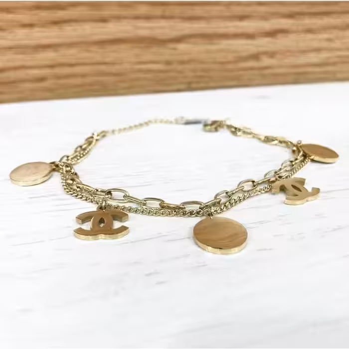 دستبند استیل طرح شَنِل