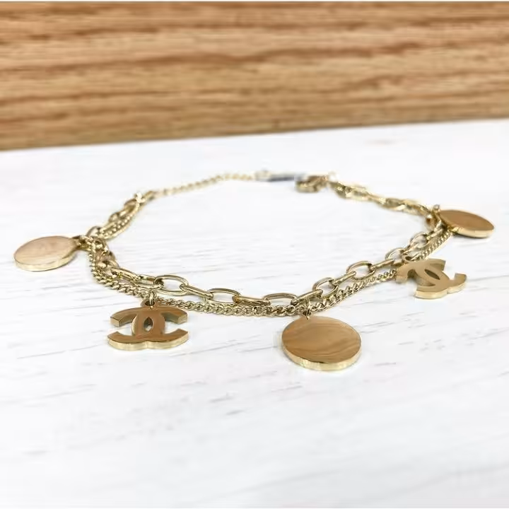 دستبند استیل طرح شَنِل