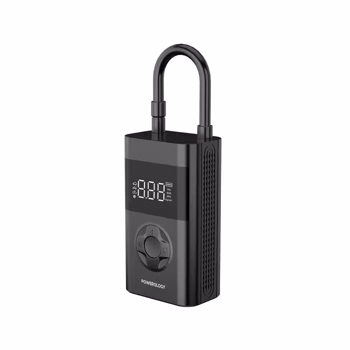پاوربانک و کمپرسور بادی پاورولوژی مدل Powerology Ultra Portable PPBCHA55