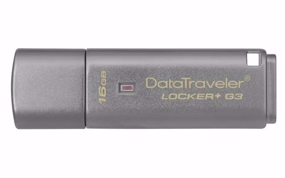 فلش مموری کینگستون DataTraveler Locker  G3 USB 3.0