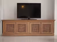 میز تلویزیون مدل حصیری مهسا کد 1