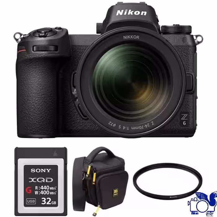 Nikon Z6 FX-Format Mirrorless Camera Body With NIKKOR Z 24-70mm f/4 S