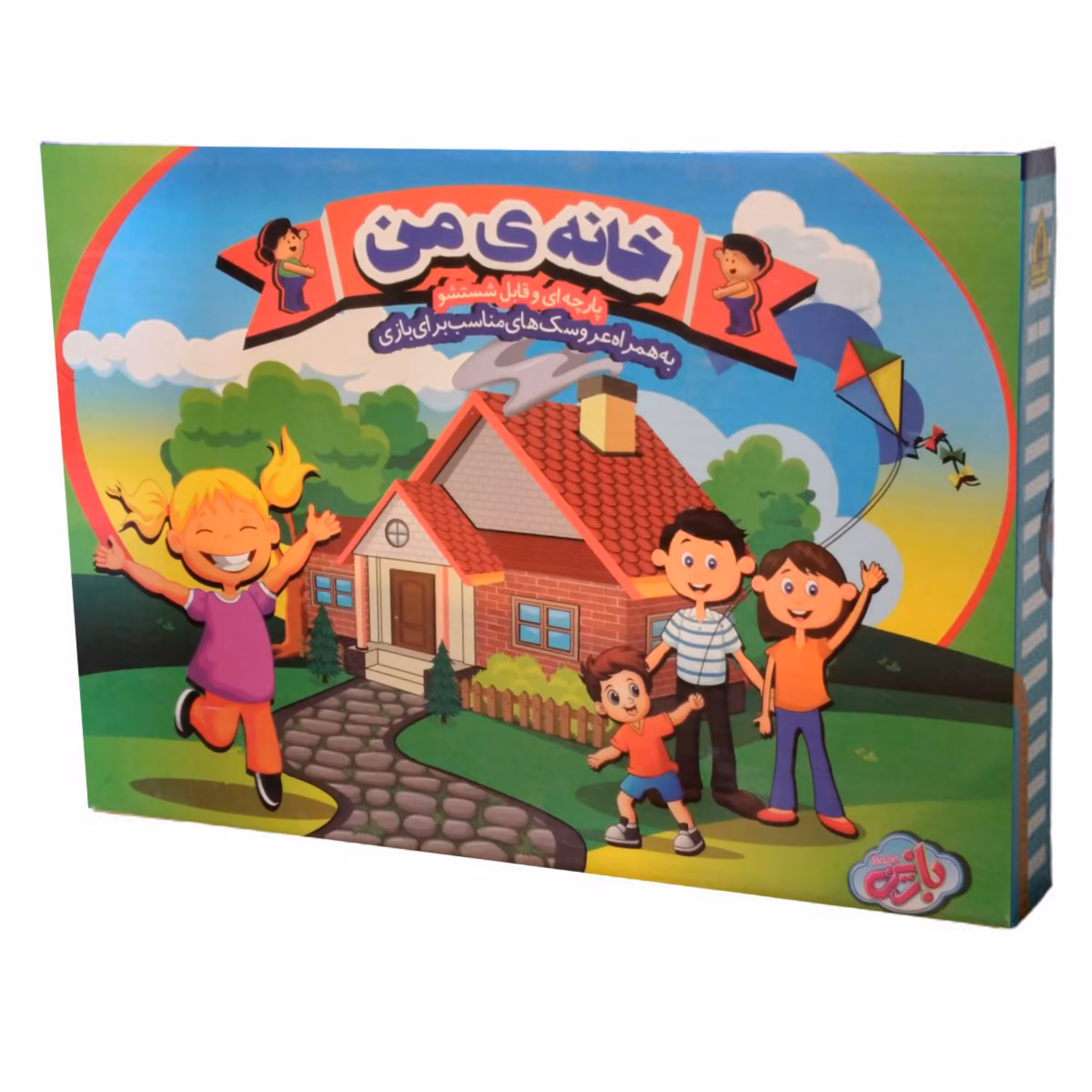 زیرانداز بازی کودک مدل مدیریت خانه ابعاد 190x64 cm