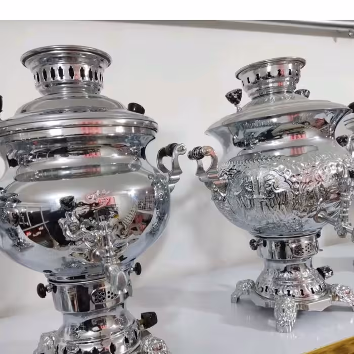 سماور 10 لیتری قلم زن و ساده