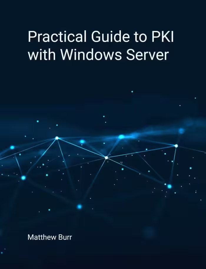 کتاب Practical Guide to PKI with Windows Server