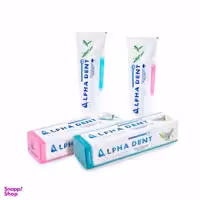 خمیر دندان آلفادنت (Alpha Dent) مدل Sensitive و Whitening حجم 75 میلی لیتر