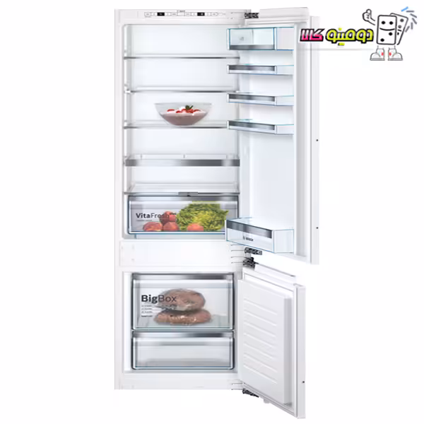 خرید یخچال و فریزر توکار بوش مدل KIS87AFE0N - دومینو کالا
