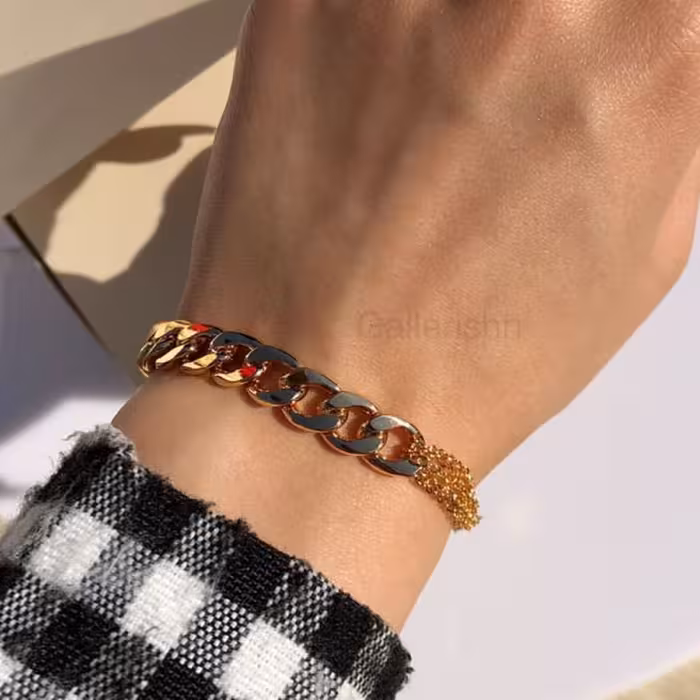 دستبند کارتیر استیل رنگ ثابت