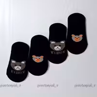 جوراب کالج اسپرت 2 طرح تدی. مناسب دختر و پسر. تک رنگ دو طرح. سایز 2 تا 4 سال