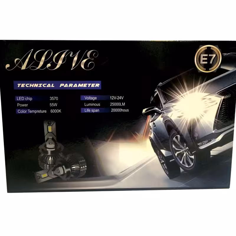 لامپ هدلایت خودرو پایه 9005 الایو Alive E7