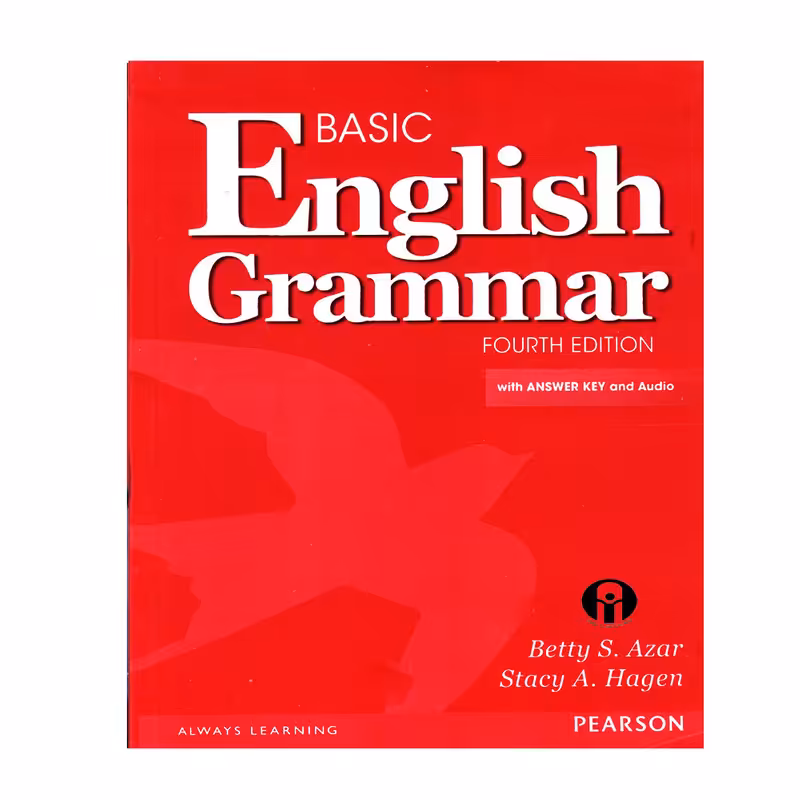 کتاب Basic English Grammar Fourth Edition اثر Betty S. Azar And Stacy A. Hagen انتشارات الوندپویان