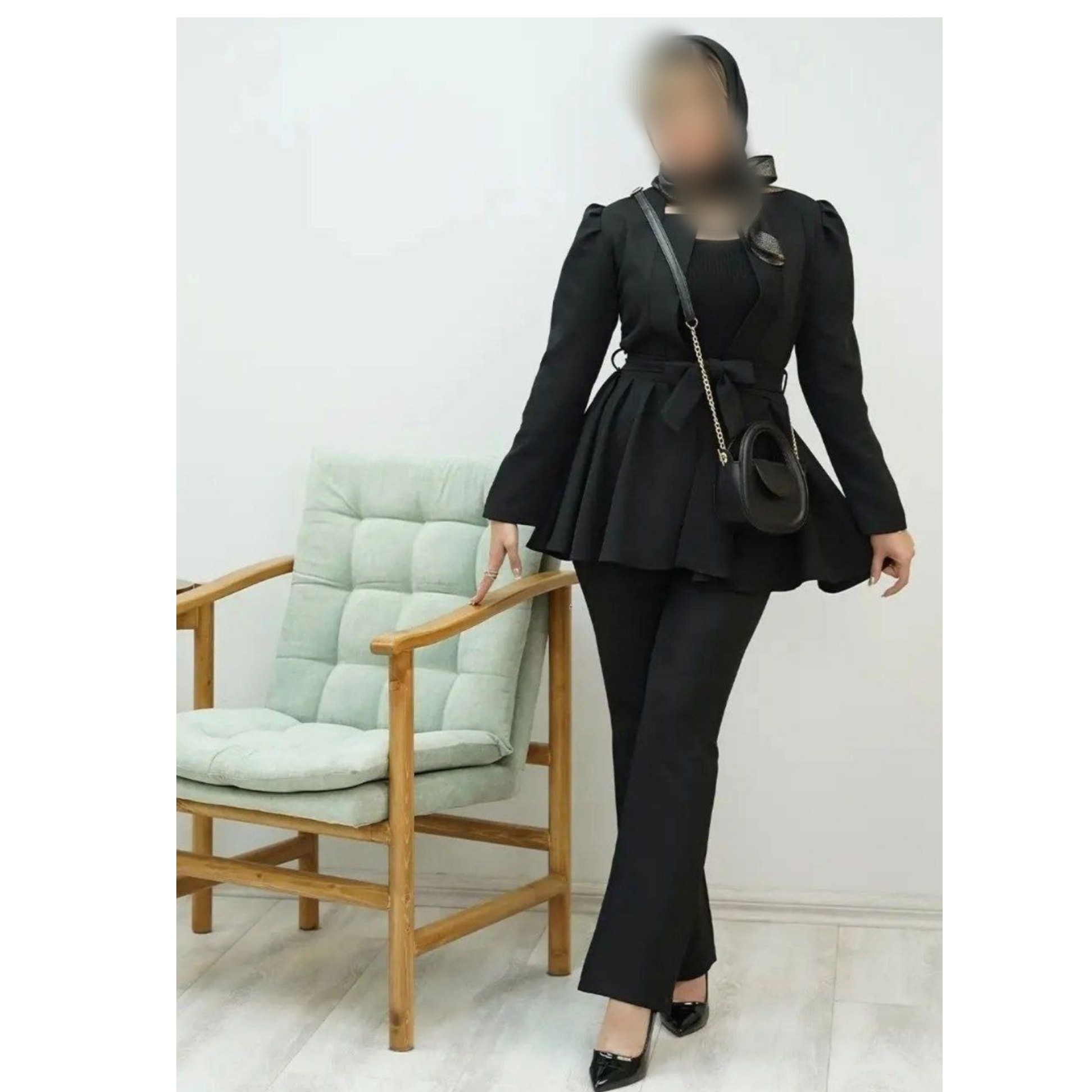 ست مانتو شلوار عروسکی مازراتی