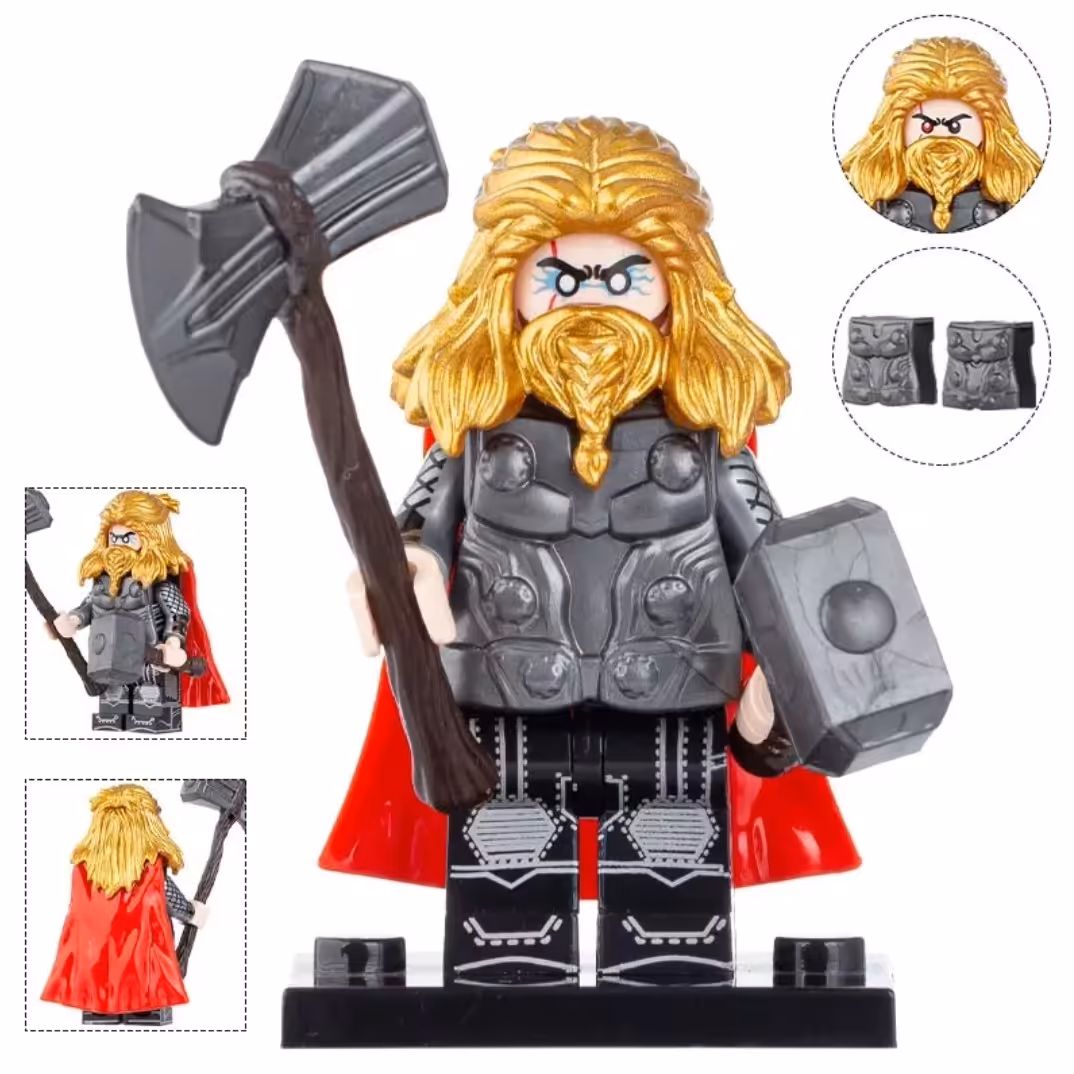 لگو ثور طلایی درخشان دو چهره مدل Mg0199