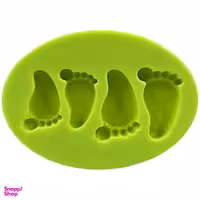 قالب فوندانت طرح پای نوزاد مدل ZE-124