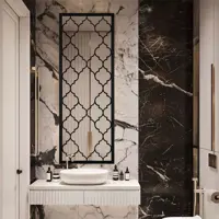 آینه سرویس بهداشتی  ستایش مدل نیم قد