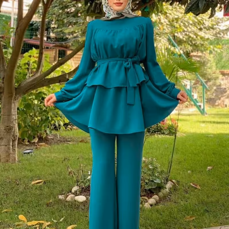 سرهمی ست شومیزوشلوار