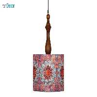 چراغ آویز چوبی آرام مدل A7020/12
