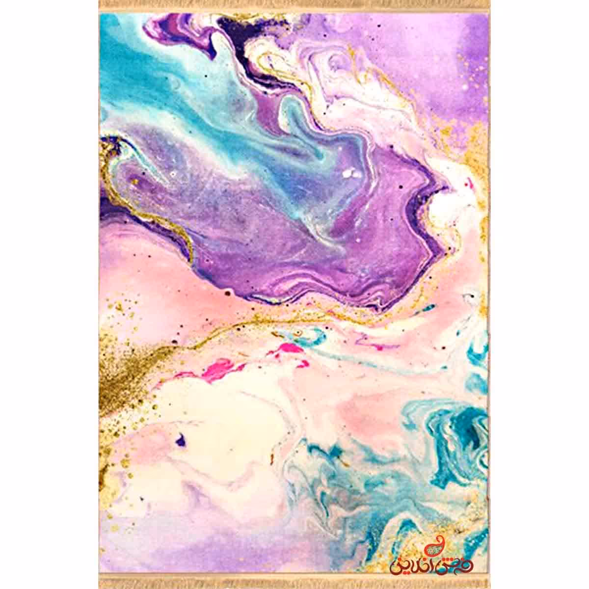 فرش ماشینی کلاریس کلکسیون مدرن کد 100407