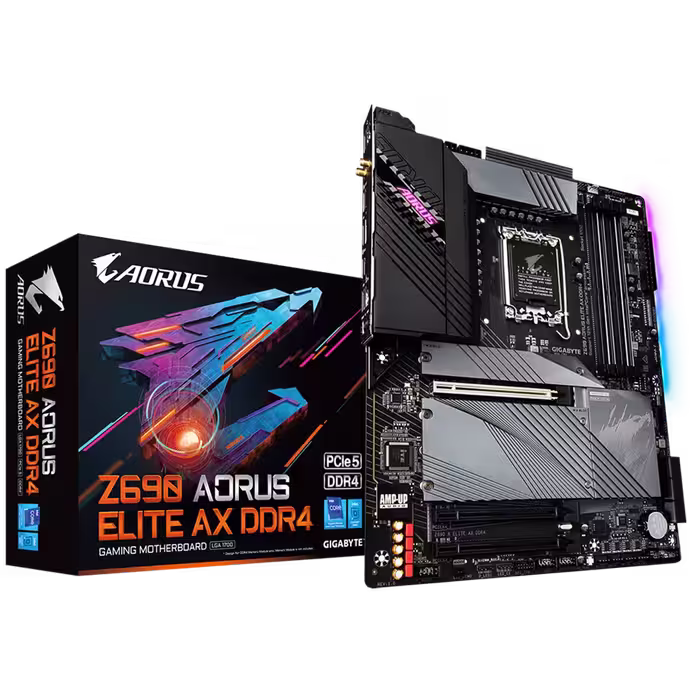 مادربرد گیگابایت مدل Z690-AORUS-ELITE-AX-DDR4 سوکت 1700