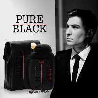 ادکلن پور بلک pure black ساخت کشور امارات حجم 100 میل