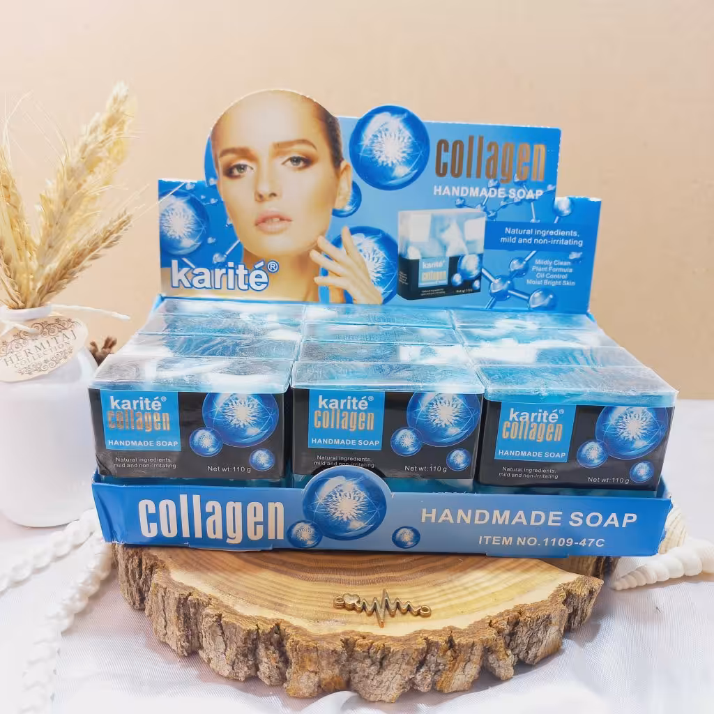 صابون های خاص و دست ساز کلاژن کاریته Karite