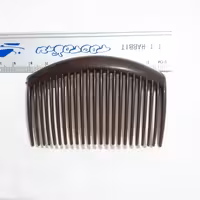 شانه سر زلفی قهوه ای