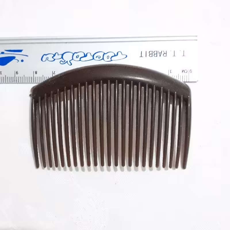 شانه سر زلفی قهوه ای