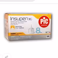 سر سوزن انسولین پیک 8 میل 100 عددی 
