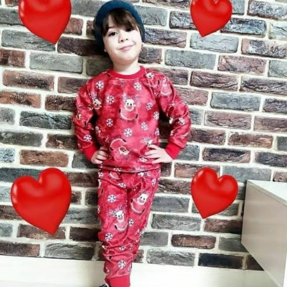 بلوزشلوار گوزن یلدایی اسپرت بچگانه