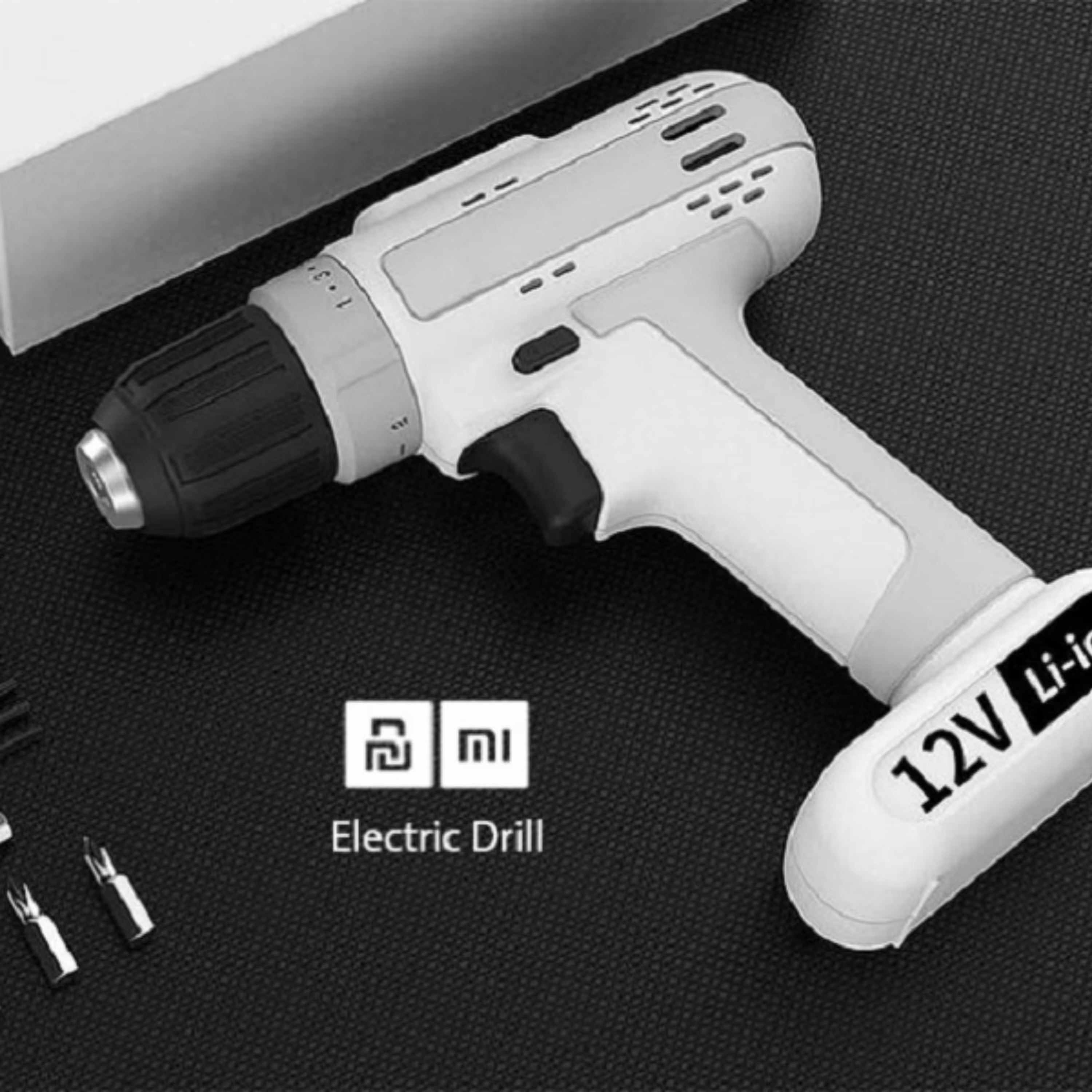 دریل پیچ گوشتی شارژی شیائومی مدل چکشی مدل MSID1202-02