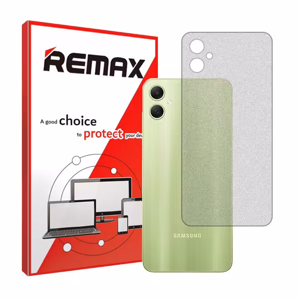 گلس پشت گوشی گلس سامسونگ Galaxy A05 مدل مات برند ریمکس کد S