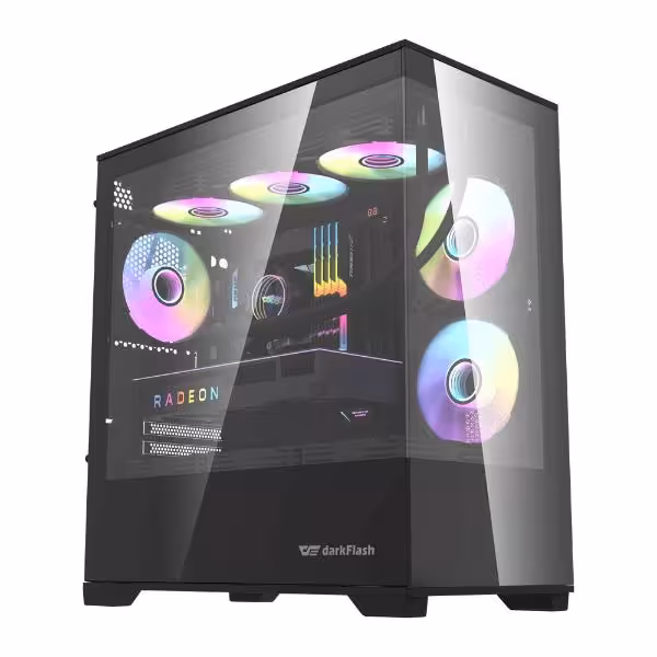 کیس کامپیوتر گیمینگ دارک فلش Darkflash DK415P
