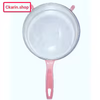 الک دسته دار پلاستیکی رنگ بندی صورتی وسبز 