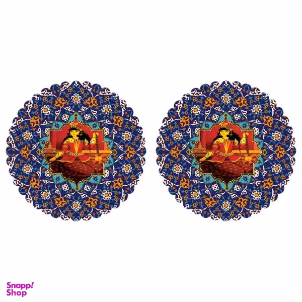 رومیزی رنس مدل T4-42134 سایز 40x40 سانتی متر مجموعه 2 عددی