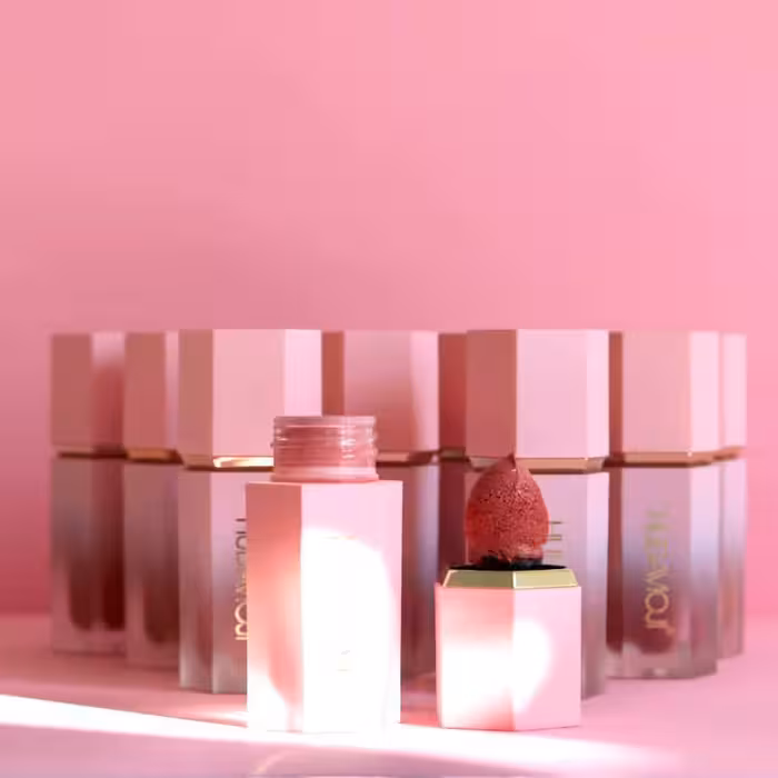 پک 6 عددی رژ گونه مایع پد دار هدی موجی