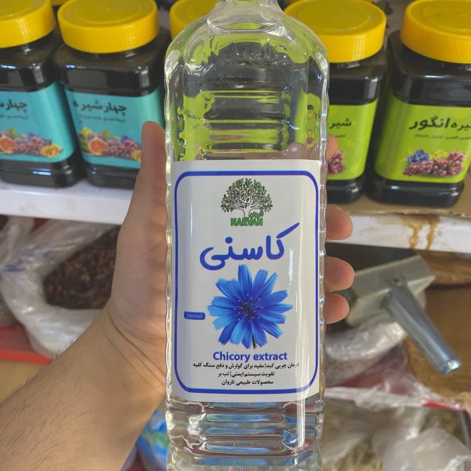 عرق کاسنی سنتی بسته بندی یک لیتری