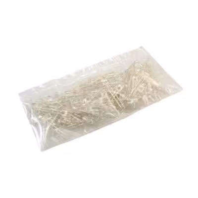 مجموعه 4 عددی LED اوال 5mm سبز شفاف بسته100 تایی