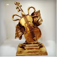 مجسمه و تندیس طرح گیتار