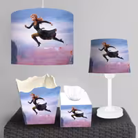 ست اکسسوری اتاق کودک طرح آنا درحال پرش BA-3881