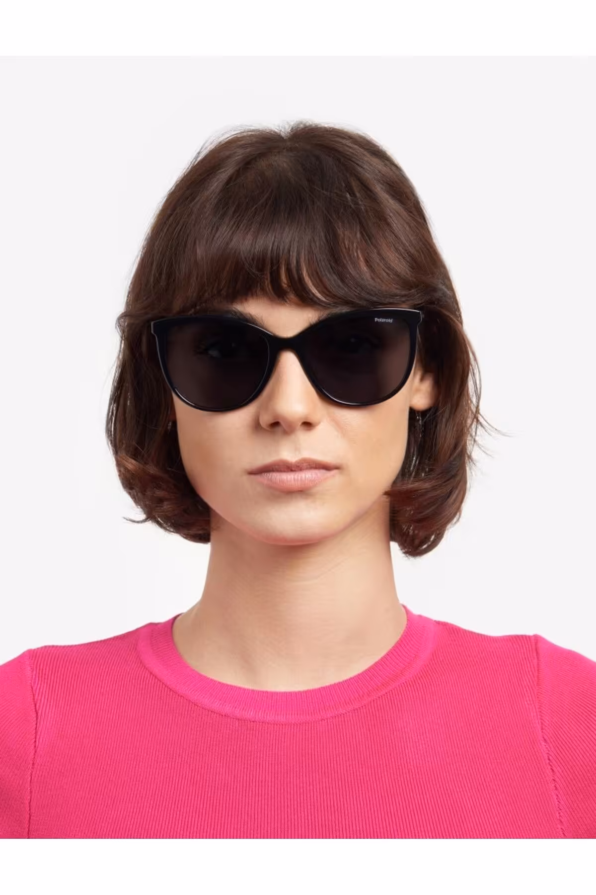 عینک آفتابی خاکستری زنانه پلاریزه 807M9 55 18 145 Polaroid