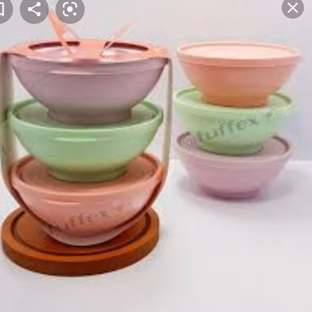 ست کاسه پاستلی3عددی