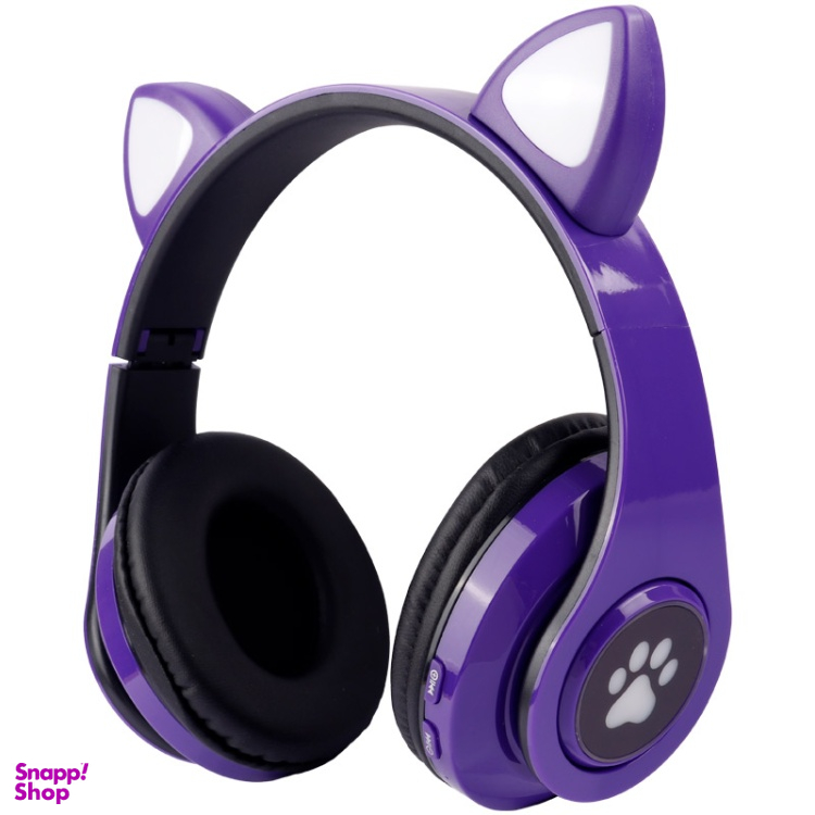 هدفون بلوتوثی آر جی بی مدل CXT-B39M طرح گربه