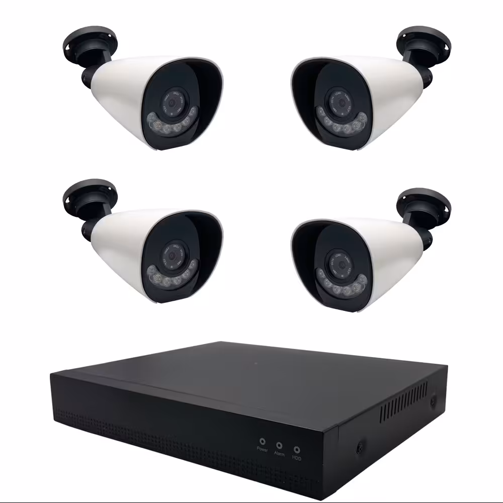 پک دوربین مداربسته 2 مگاپیکسل وارم لایت فلزی