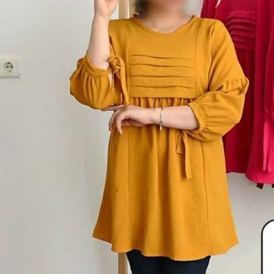 تونیک زنانه قواره داره رنگ طوسی جنس ابروبادی مرغوب